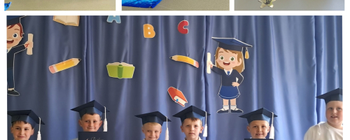 Uroczystość pożegnania z przedszkolem - Łany Wielkie
