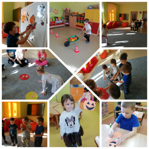 Zdjęcie przedstawia dzieci z grupy Motylki.