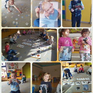 Zdjęcie przedstawia dzieci z grupy Biedronki.