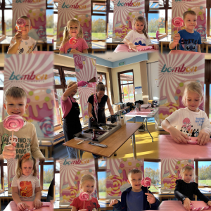 Zdjęcie przedstawia dzieci z grupy Żabki.