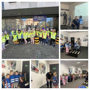 Zdjęcie przedstawia dzieci z Miejskiego Przedszkola w Sośnicowicach.