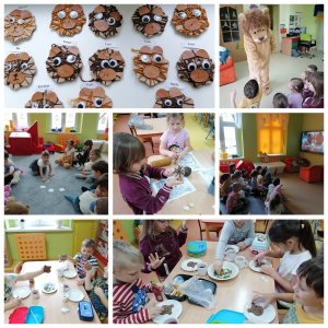 Zdjęcie przedstawia dzieci z grupy Motylki.