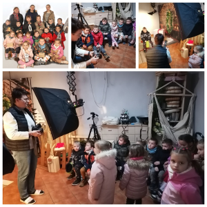 Zdjęcie przedstawia dzieci z grupy Motylki.