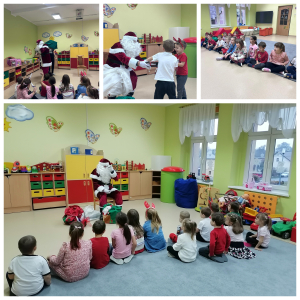 Zdjęcie przedstawia dzieci z grupy Motylki.