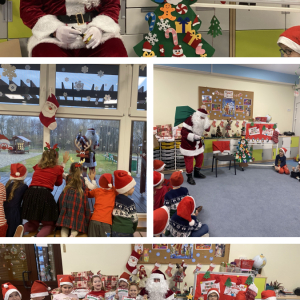 Zdjęcie przedstawia dzieci z grupy Pszczółki.