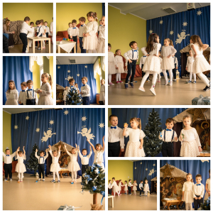 Zdjęcie przedstawia dzieci z grupy Motylki.