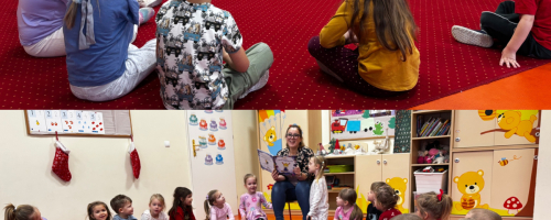 Mama Zosi czyta Żabkom