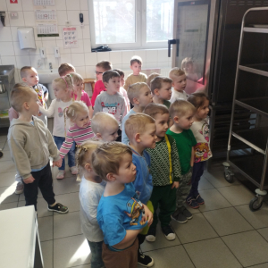 Zdjęcie przedstawia dzieci z grupy Biedronki.