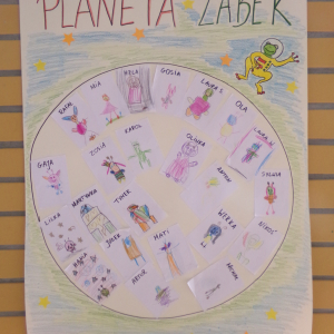 Plakat Żabek.